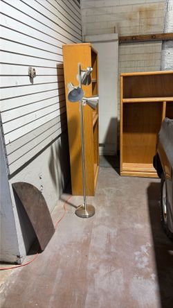 3 Light Tree Floor Lamp, Brushed Nickel