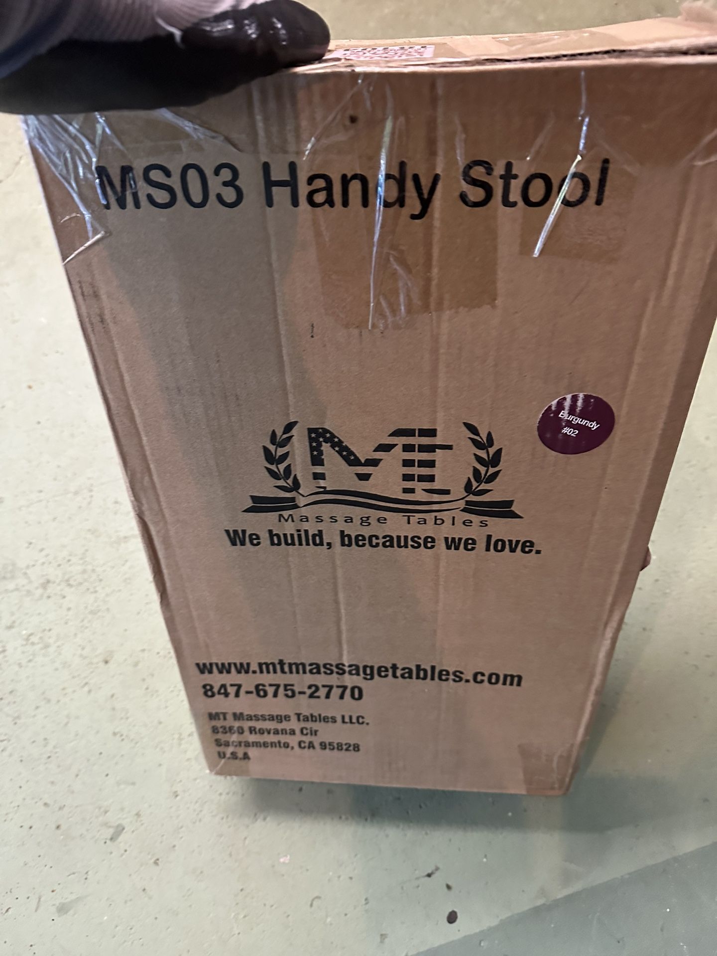 Folding Massage Stool