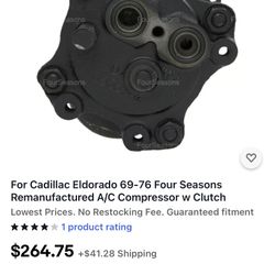 Remanufactured AC Compressor 