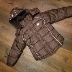 Hello Kitty Brown Pink Jacket Sz. 5/6