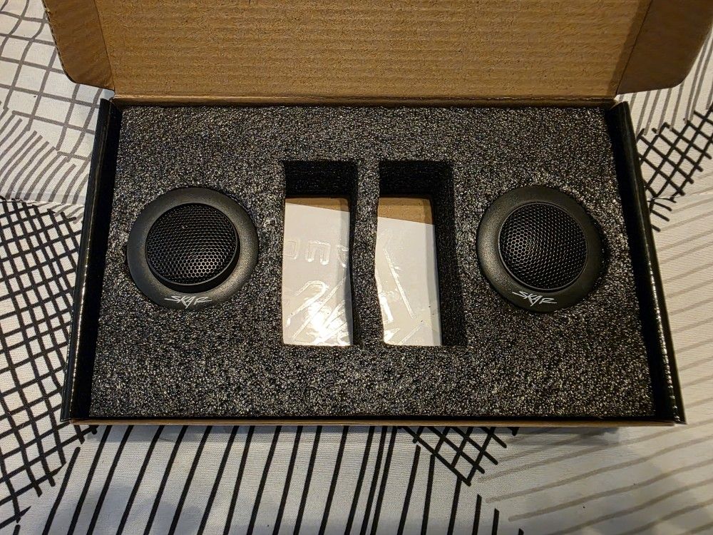 Skar TX-T Neodymium Tweeters, 240 Watts, Silk Dome Tweeters