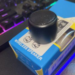 Wireless Bluetooth Speaker Coin Sized 