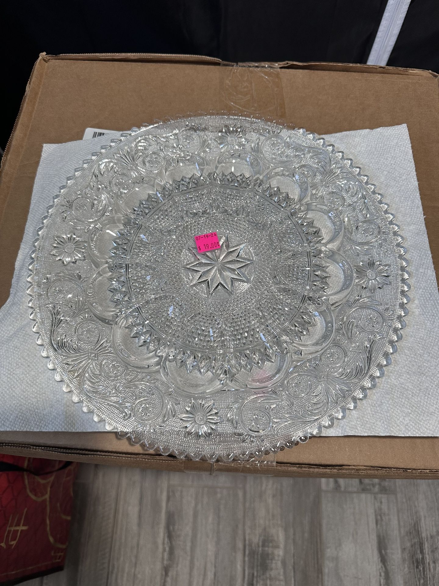 Two Crystal Set Plates