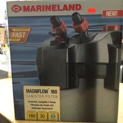 Marineland Magniflow Canister Filter for Aquariums, 160 GPH …..