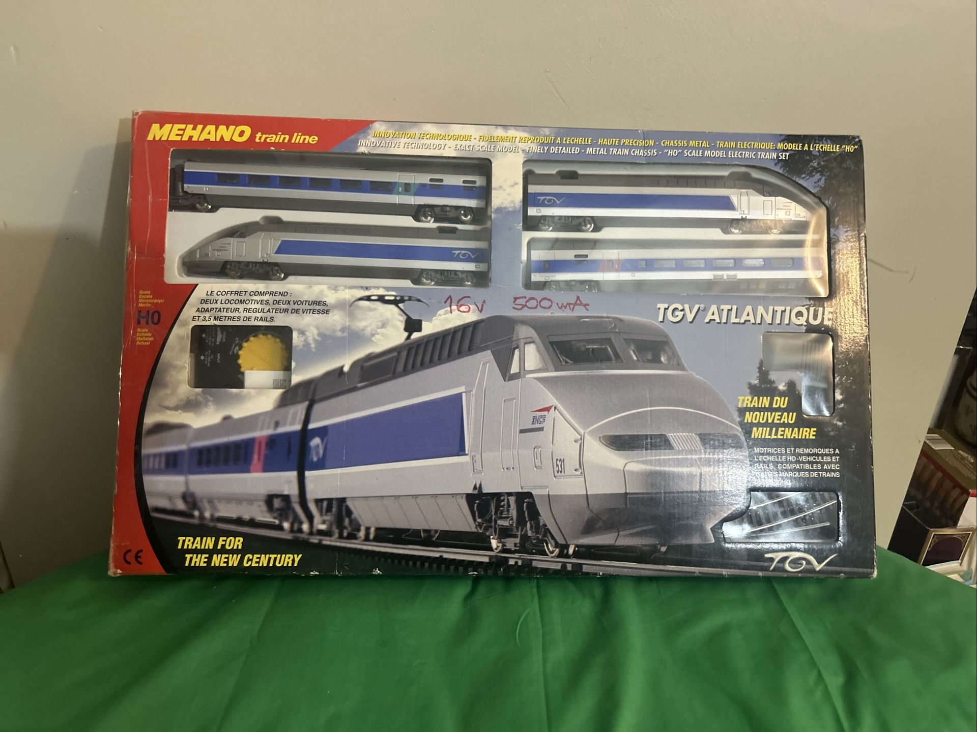 Mehano Tgv Starter Pack Ho Gauge Used from Japan Rare