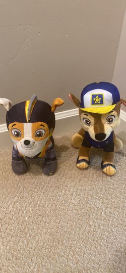 Paw Patrol Mighty Rubble And Truck Pup Chase