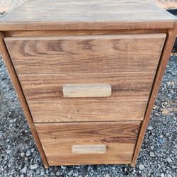 Solid Wood Drawer/file Cabinet 