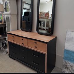Modern Black Custom Dresser