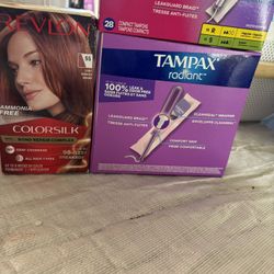 Tampax Hair Dye