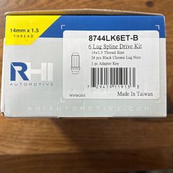 Escalade, Tahoe, Yukon, Sierra, Silverado Lug Bolts w Lock