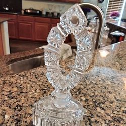 Antique Crystal Perfume Bottle Perfect $40