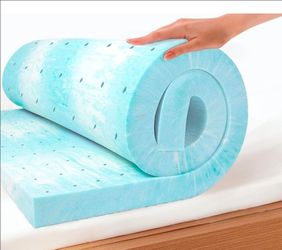 3-Inch Cooling Gel Memory Foam Mattress Topper – Full Size