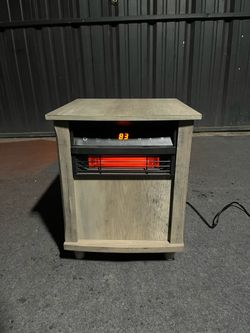 6-Element Infrared Quartz Electric Plug-in Heater