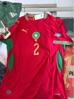 Hakimi Morocco Marruecos  Maroc Soccer jersey Player version Puma