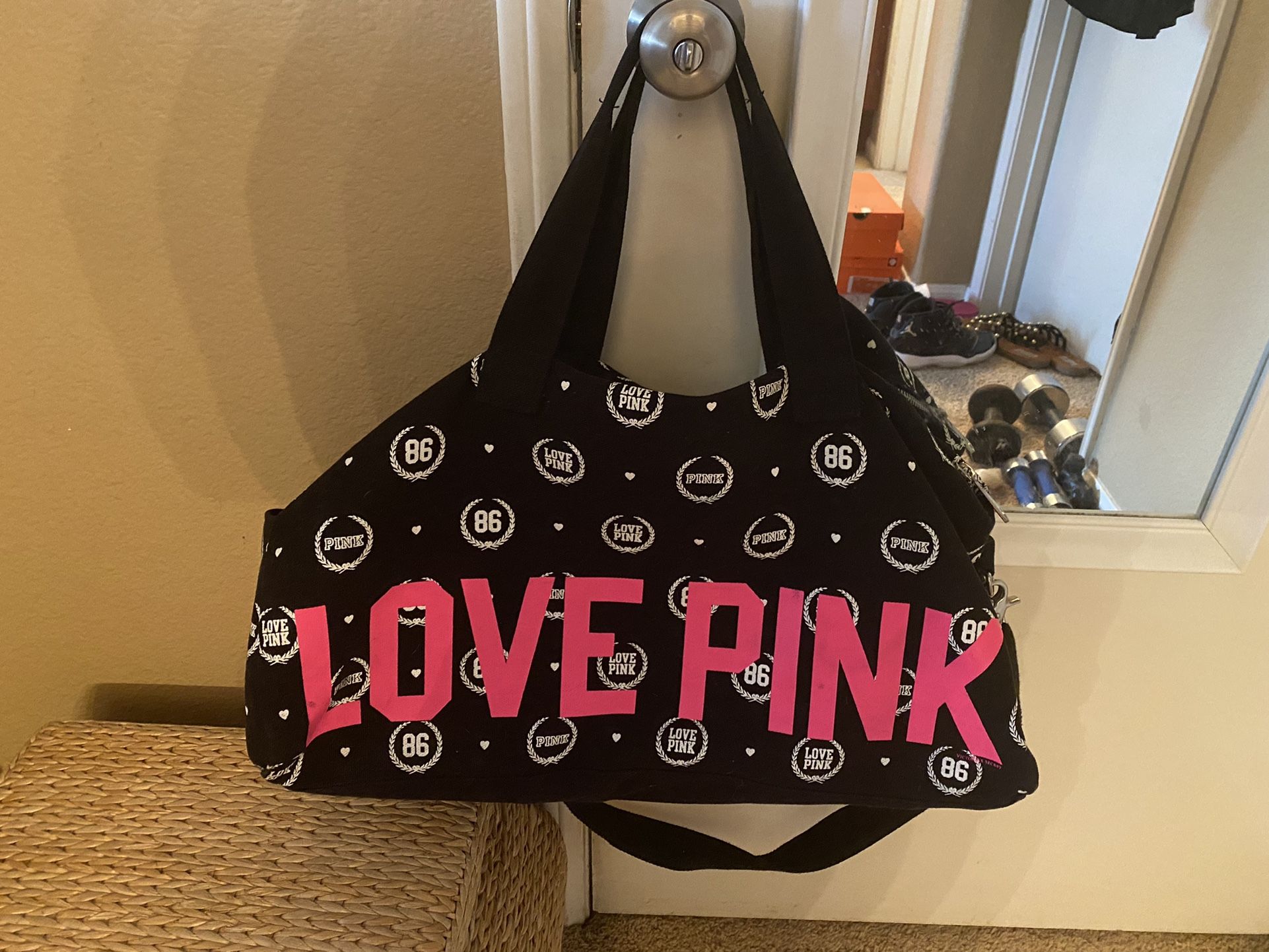 Victoria Secret Pink Duffle Bag