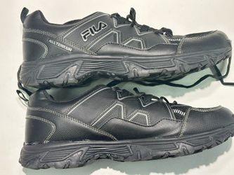 Men's Black FILA All Terrain  Sneakers; Size 11 1/2