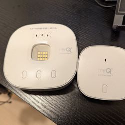 MyQ Garage Door Hub and Sensor