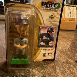 3 New In Box Bobbleheads 2001 Play Makers