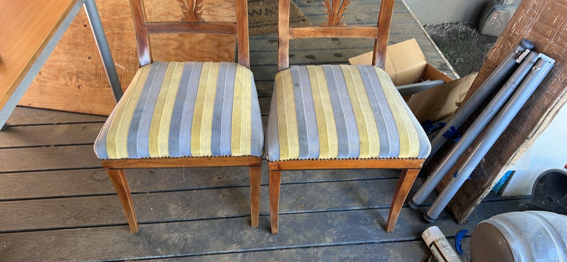 Antique Wood Chairs