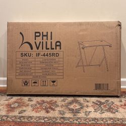 Phil Villa Computer Gaming Desk Red