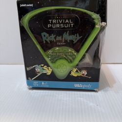 USAOPOLY Rick And Morty Trivial Pursuit