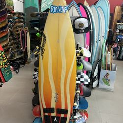 Natural Art Surfboard At Catch A Wave Surf Shop