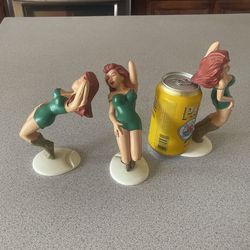 Pin Up Can Holders, Set Of 3