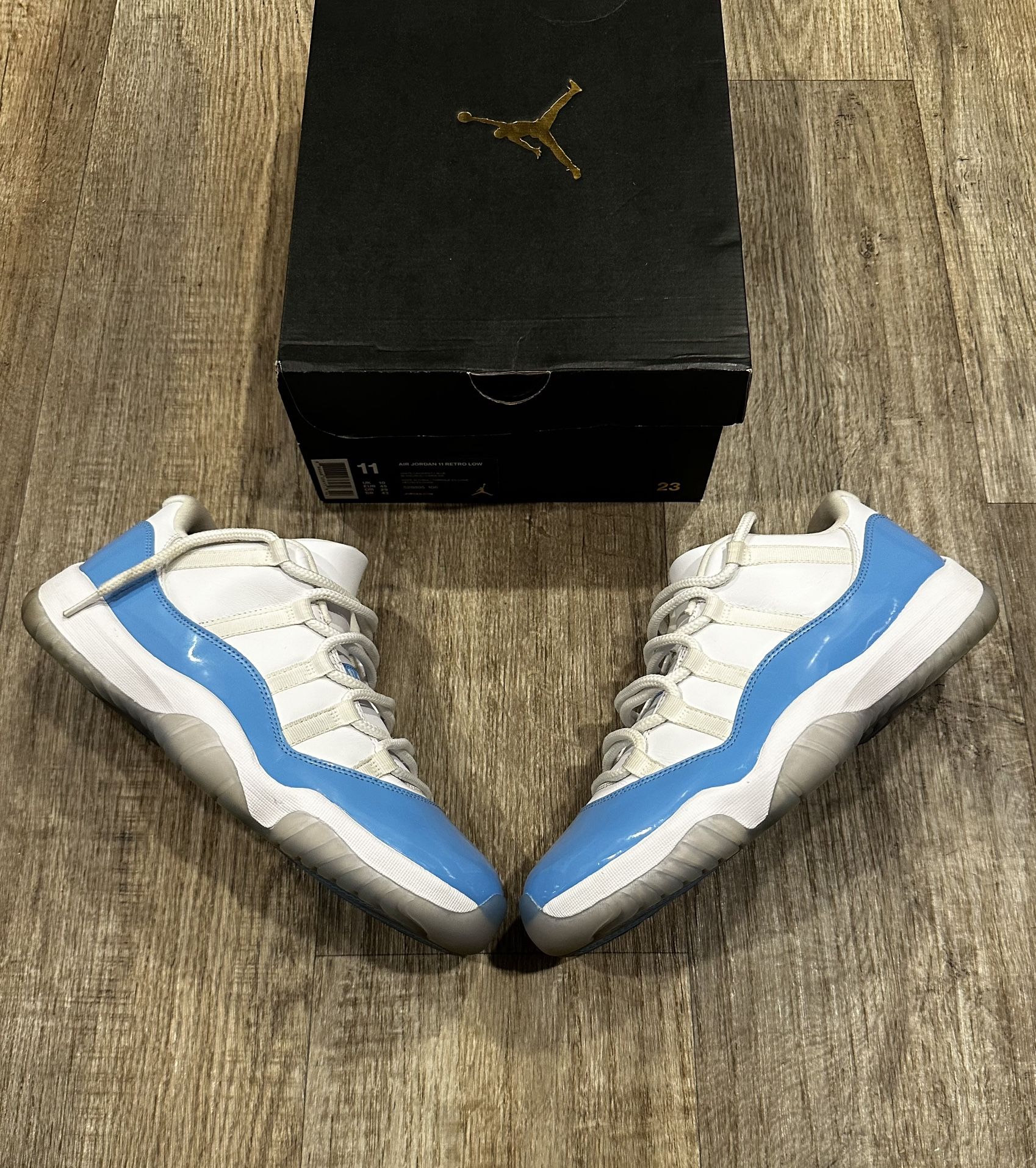 University Blue Jordan 11 Low