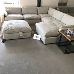 Brand New/ Cloud Sectional Couch With Chaise/ Sofa Loveseat/ Color And Configuration Options Same Day Delivery 