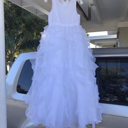 Girl’s White Dress 