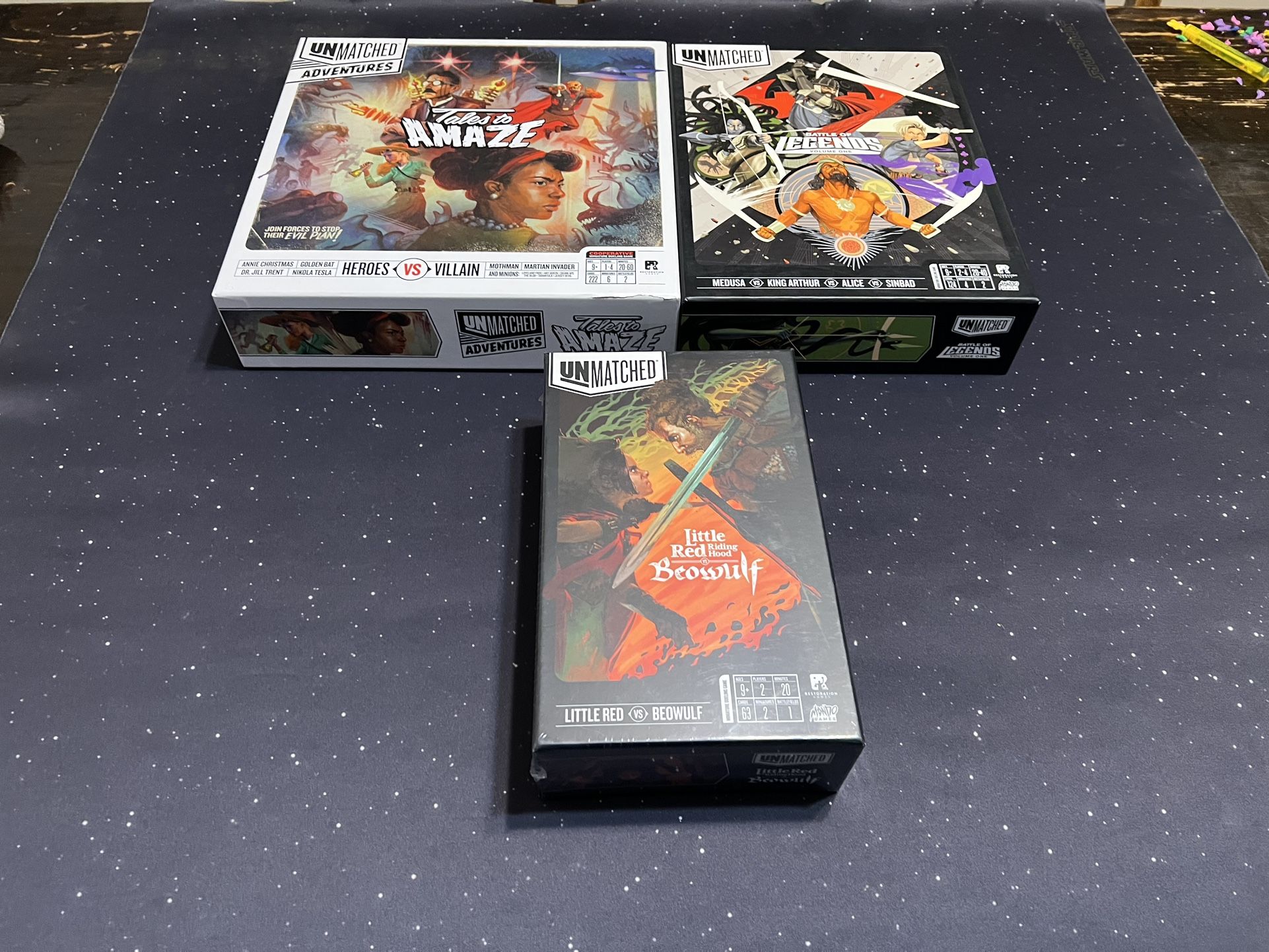 Unmatched Board Games