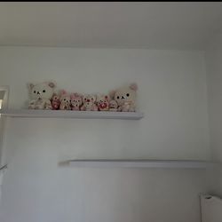 set of 2 floating shelves