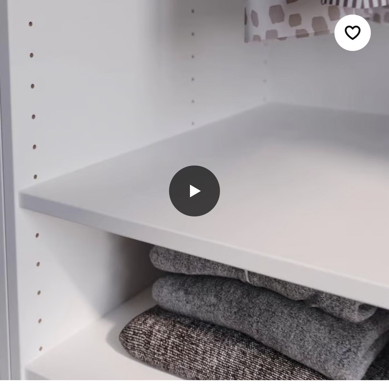 IKEA KOMPLEMENT Shelf, white, 39 3/8x22 7/8 "