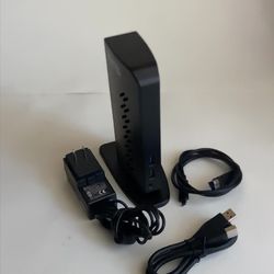 Plugable docking station to have dual monitor setup
