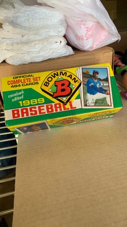 🎄$25!! Griffey Rookie! Full Boxed Set 1989 Bowman MLB 