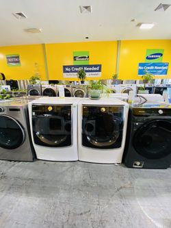 LG Jumbo Washer And Dryer 11$ Down Payment 