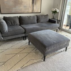 WEST ELM SOFA USED FOR NEW HOME STAGING