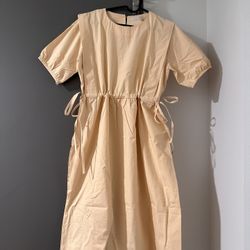 Light yellow long dress