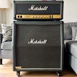 1988 Marshall JCM800 (Model 1959) 100W + Matching 1960A 4x12" Cabinet