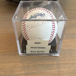 2004 Seattle Mariners Spring Training Signed Baseball 