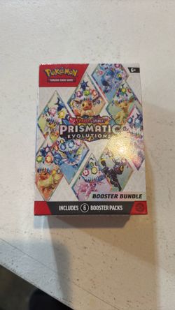 Scarlett and Violet prismatic evolutions booster bundle