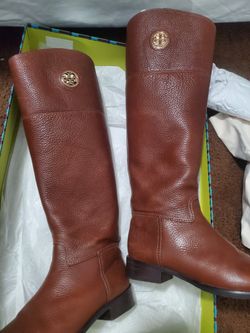 Tory burch junction riding boots cheap
