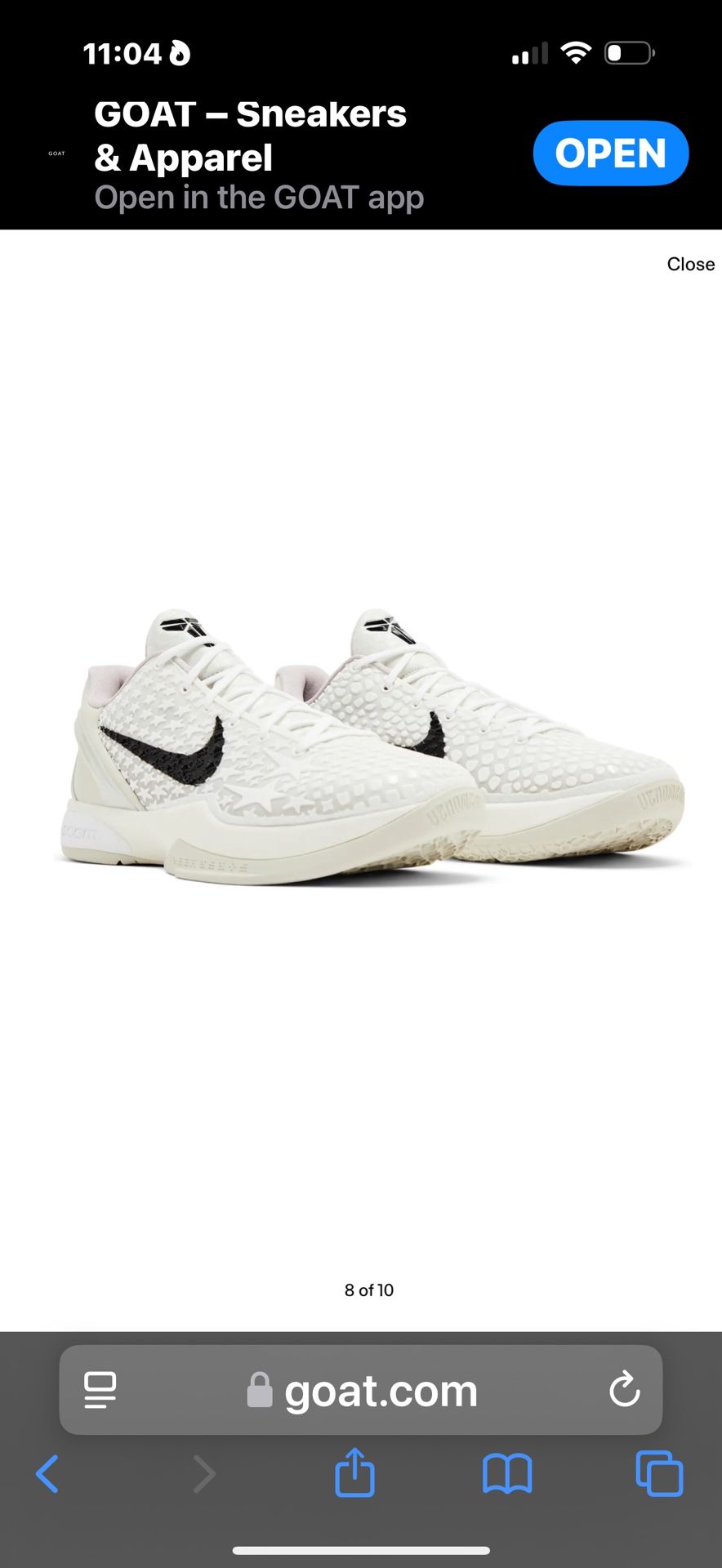 Kobe Nike Shoes Size 9 Men’s
