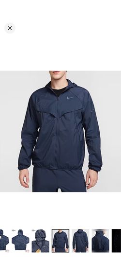 Nike Navy Stride Repel UV Jacket Size M