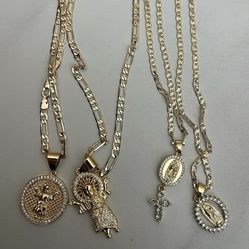 Gold Plated Necklaces $10 Each 