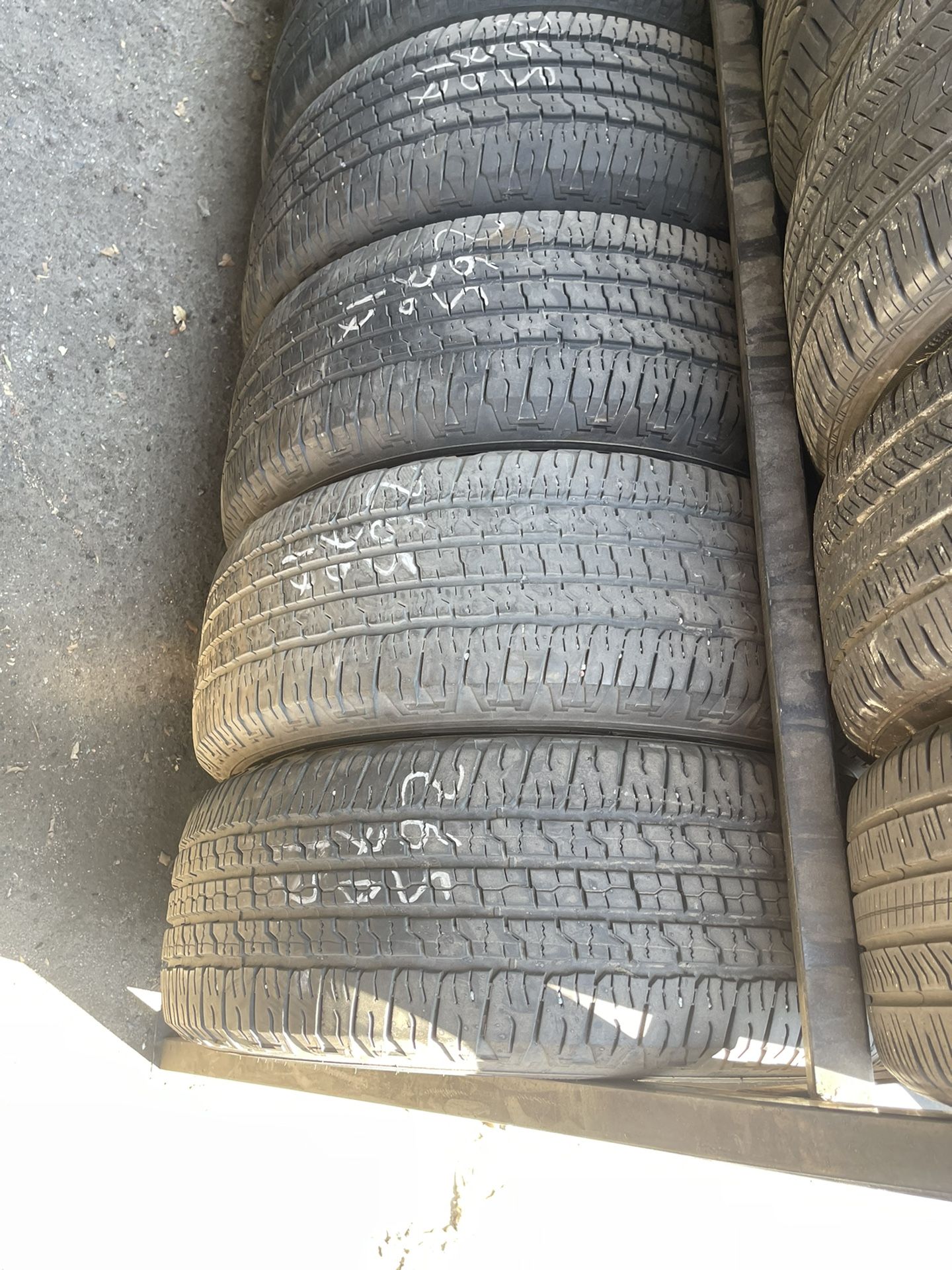 265-70-17 Used Tires 265/70/17 Llantas Usadas 