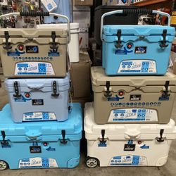 Nice Brand Rotomolded Coolers - Read Description For Prices