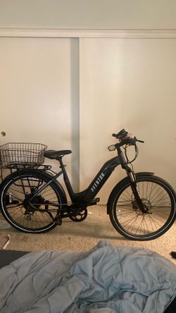 Aventon level commuter e-bike step thru