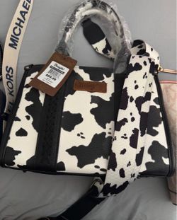 Wrangler cow print purse new with tags