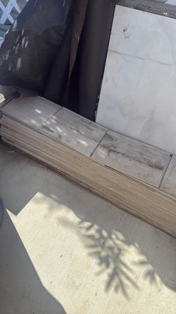 Whole bunch of leftover tiles